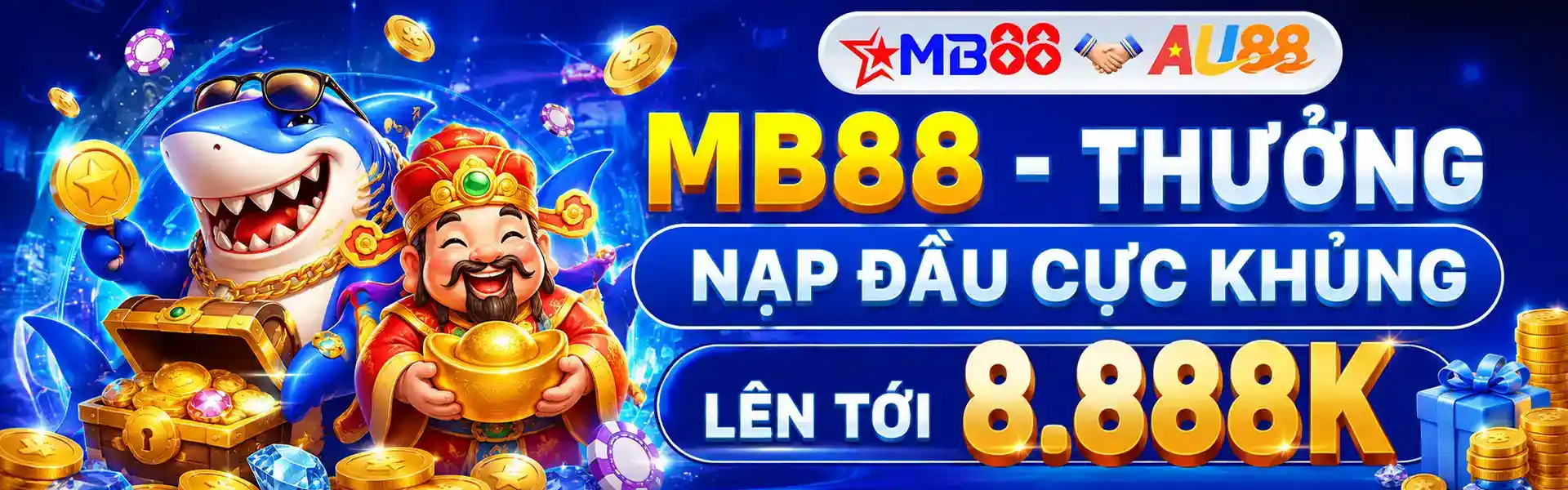 MB88 - THƯỞNG NẠP ĐẦU CỰC KHỦNG LÊN TỚI 8.888K